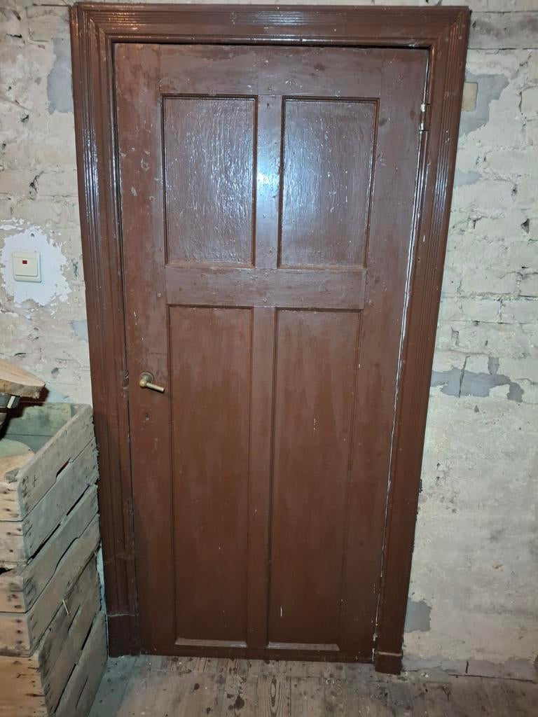 Antieke deur, Huis en Inrichting, Kasten | Computermeubels, Ophalen, Gebruikt, 170 cm of meer