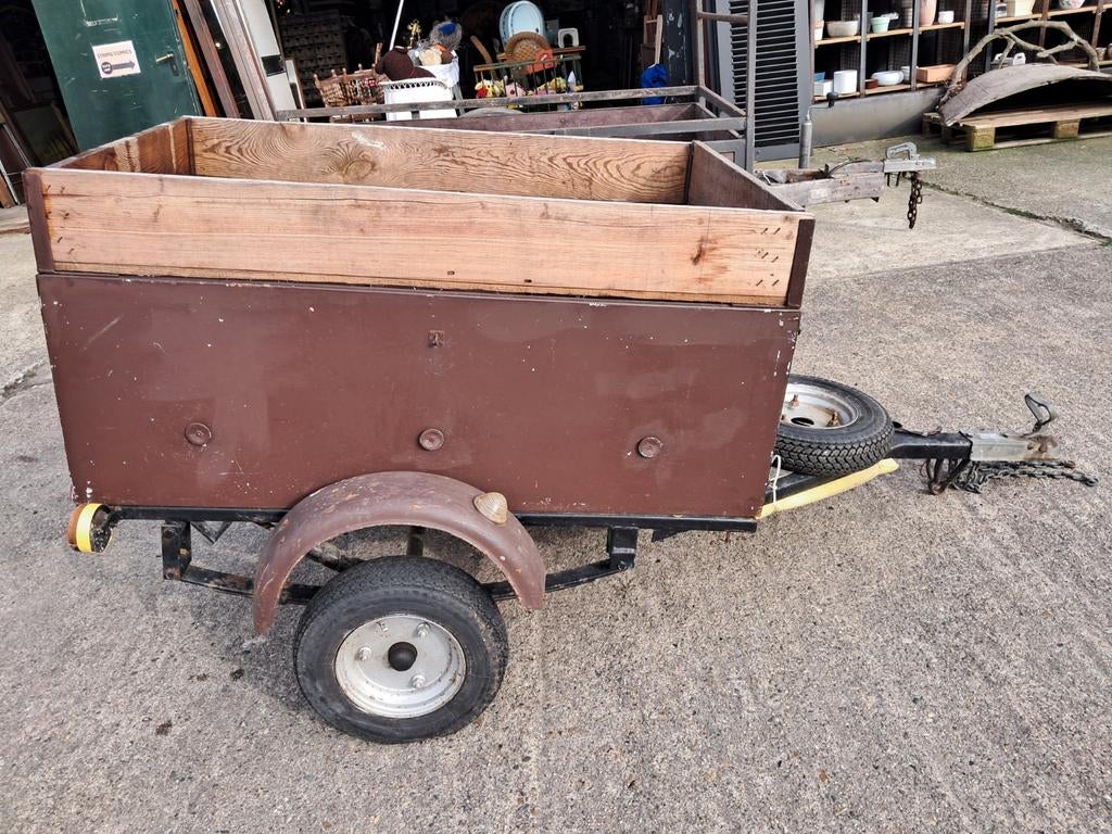 Handige aanhangwagen / remorque – compact en stevig, Ophalen, ., ., .