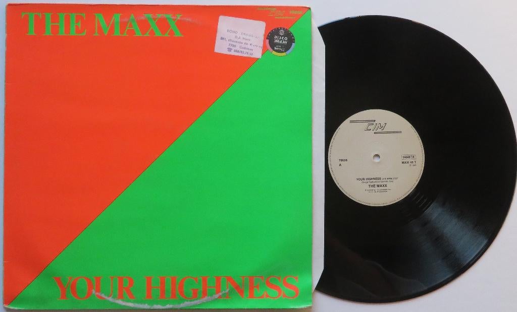 The Maxx - Your highness. Maxi, Cd's en Dvd's, Vinyl | Dance en House, Ophalen of Verzenden, Gebruikt, 12 inch, Overige genres