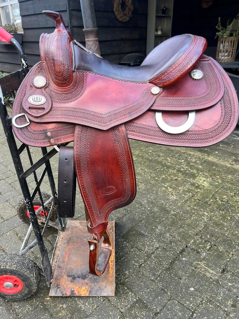 Westwood westernzadel, Ophalen, Zo goed als nieuw, Western