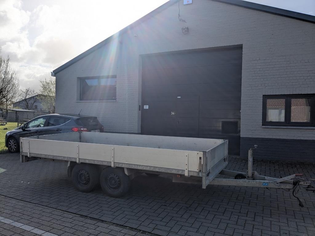 Aanhangwagen plateau, Ophalen