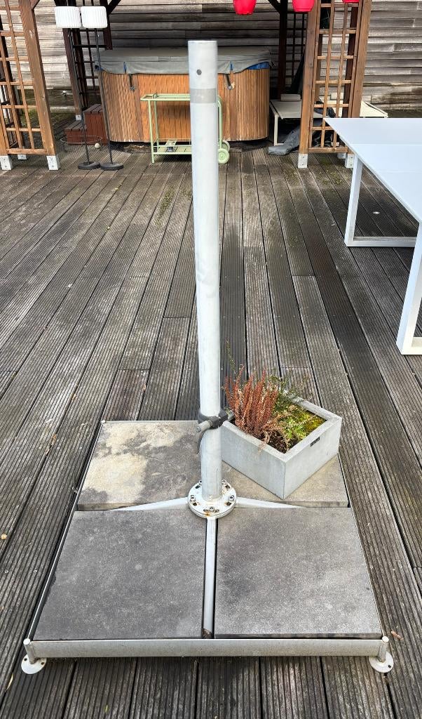 Glatz parasol, Ophalen, Gebruikt