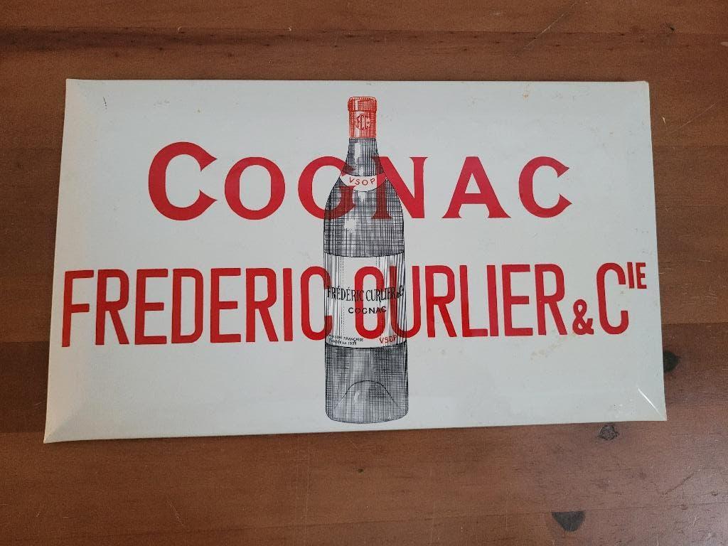 carton glaçoïde publicitaire porto frédéric curlier & Cie, Collections, Marques & Objets publicitaires, Enlèvement ou Envoi, Utilisé