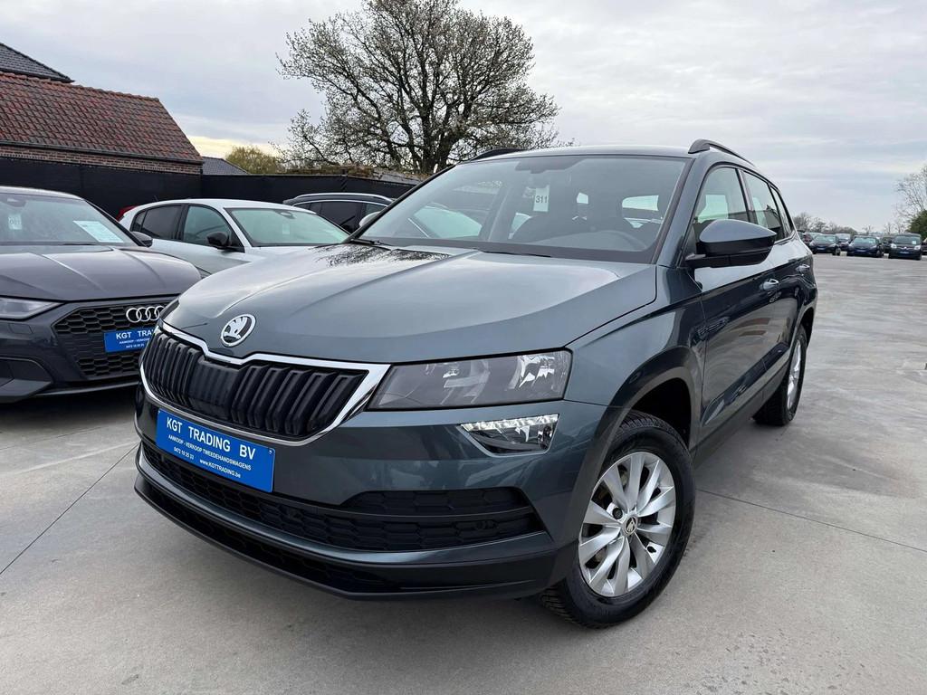 Skoda Karoq 1.0 TSI 115PK NAVIGATIE CAMERA CARPLAY BLUETOOTH, Auto's, Stof, Gebruikt, 116 pk, Karoq