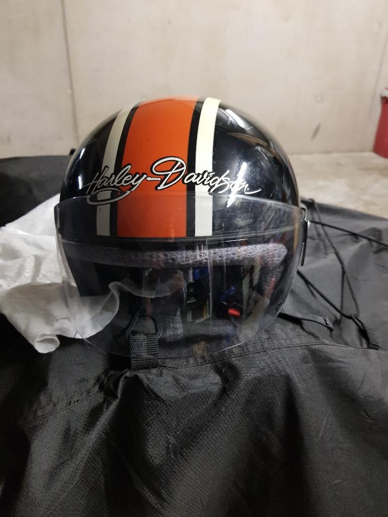 dames moto helm HD in zeer goede staat, Systeemhelm, Nieuw zonder kaartje, Dames, L