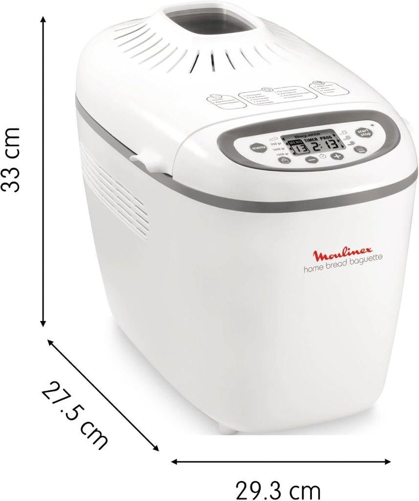Moulinex | machine à pain | LIVRAISON GRATUITE, Electroménager, Neuf, Plus de 10 programmes, -, -