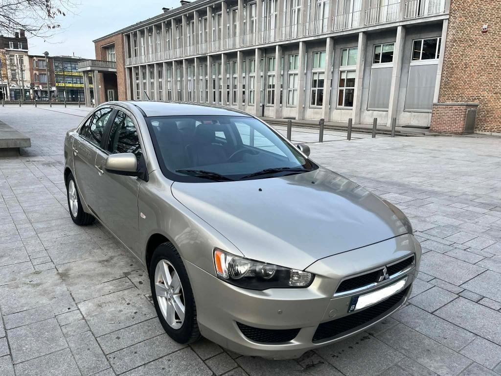 Mitsubishi Lancer 2.0 DI-D 120.000km's Gekeurd met carpass, Autos, Cuir, 4 portes, Entreprise, Boîte manuelle