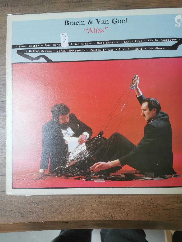 Braem & Van Gool – "Alias" LP, CD & DVD, Vinyles | Néerlandophone, Enlèvement, Comme neuf, 12 pouces, Autres genres