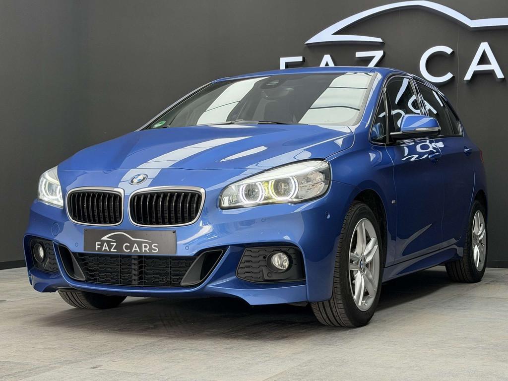 BMW 2 Serie 220 Active Tourer 220i * 1ER PROP + PACK M + GAR, Auto's, BMW, 1998 cc, Gebruikt, 4 cilinders, Blauw