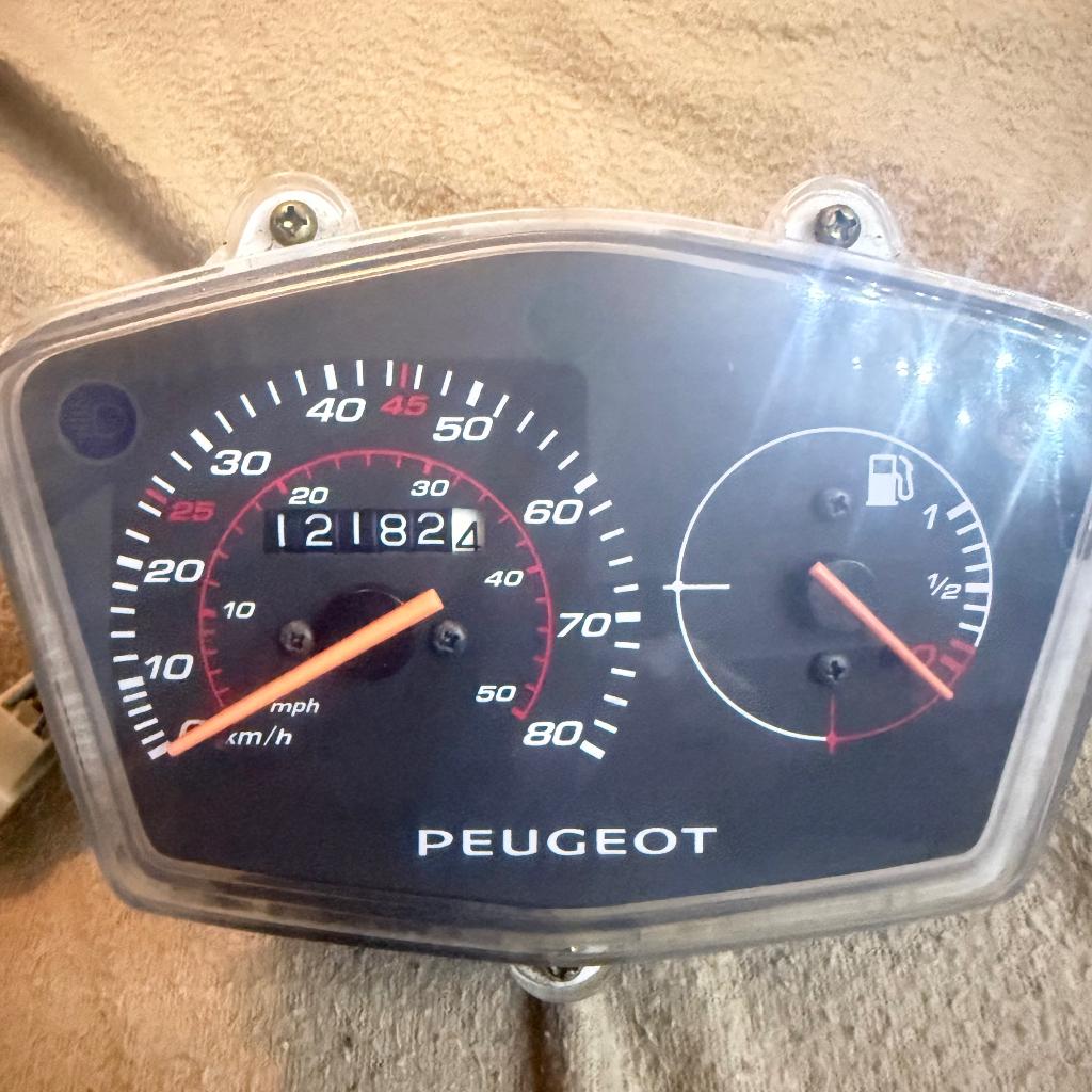 peugeot Kisbee kilometer teller , werkend, Ophalen of Verzenden, Gebruikt, Peugeot