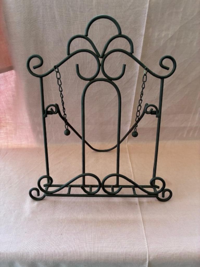 Metalen boekenhouder, Ophalen of Verzenden, Zo goed als nieuw