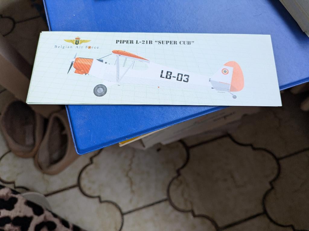 Piper L-21B 'super cub ', Ophalen of Verzenden, Luchtmacht, Foto of Poster