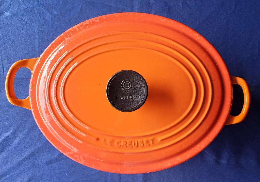LE CREUSET - Cocotte "29", Maison & Meubles, Enlèvement, Utilisé, Fonte, Casserole ou Cocotte-minute