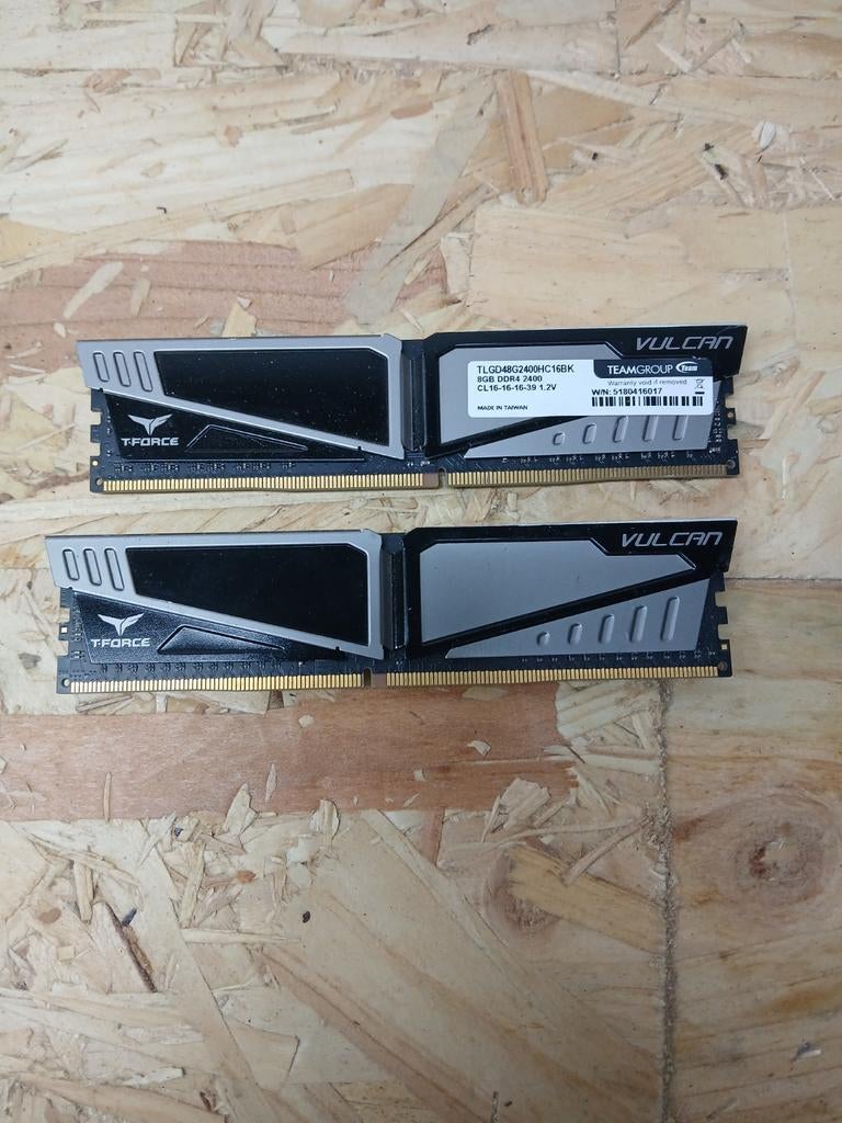 Team Group T-Force Vulcan 2 x 8GB DDR4, Enlèvement ou Envoi, DDR4, Desktop