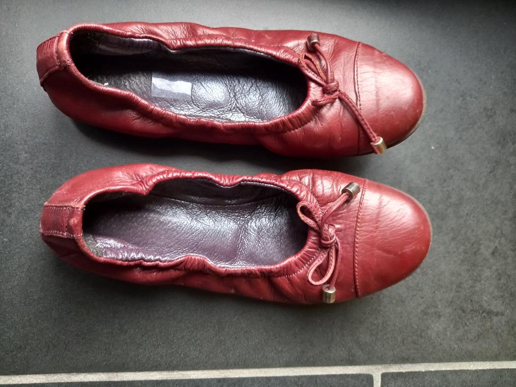 Ballerines bordeaux Kipling 36, Enfants & Bébés, Kipling, Enlèvement ou Envoi, Comme neuf, Autres types