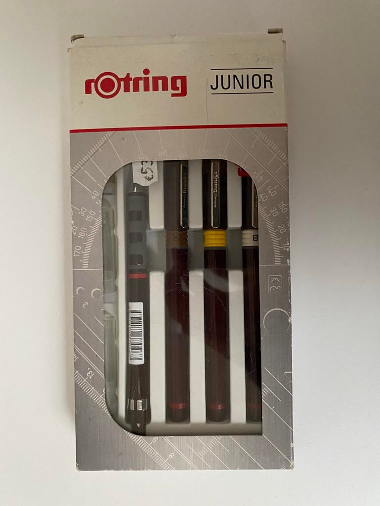 Rotring Junior technische tekenpennen, Diversen, Schrijfwaren, Gebruikt, Ophalen of Verzenden
