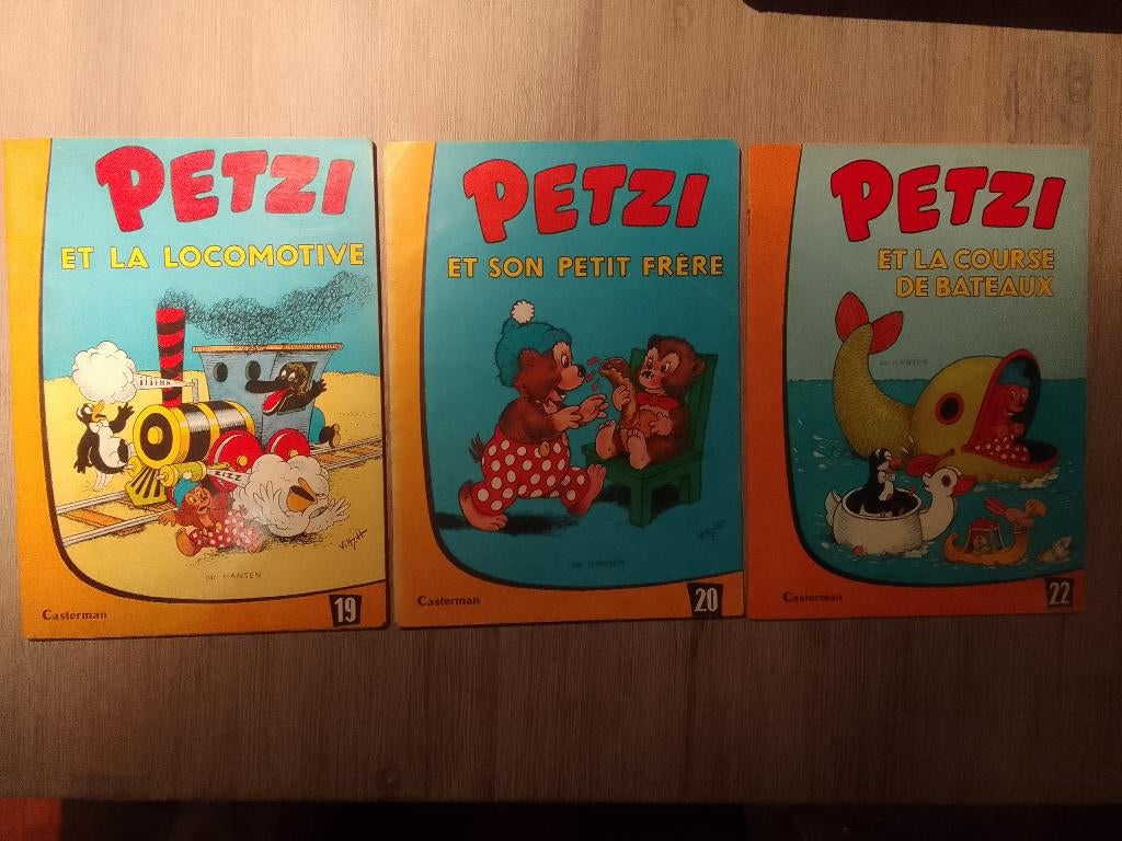 BD PETZI 19 & 20  EO TBE, Livres, BD, Enlèvement ou Envoi, Utilisé