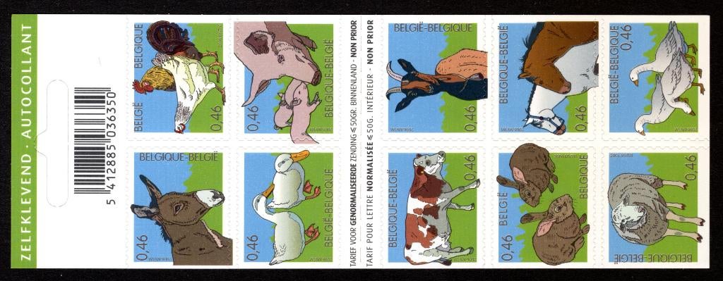 B60 MNH 2006 - Dieren van de boerderij, Ophalen of Verzenden, Postfris, Postfris