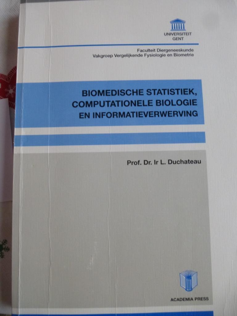 Biomedische statistiek, computationele biologie en informati, Ophalen of Verzenden, Gelezen