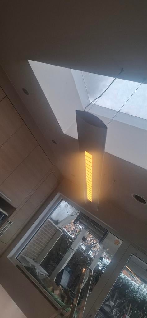 Aluminium bureau hang armaturen met tl lichten, Huis en Inrichting, Ophalen