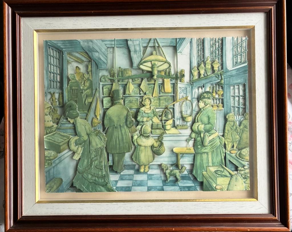 ANTON PIECK 3D 1x 53cm x43 cm. 1x 22cmx17cm, Ophalen