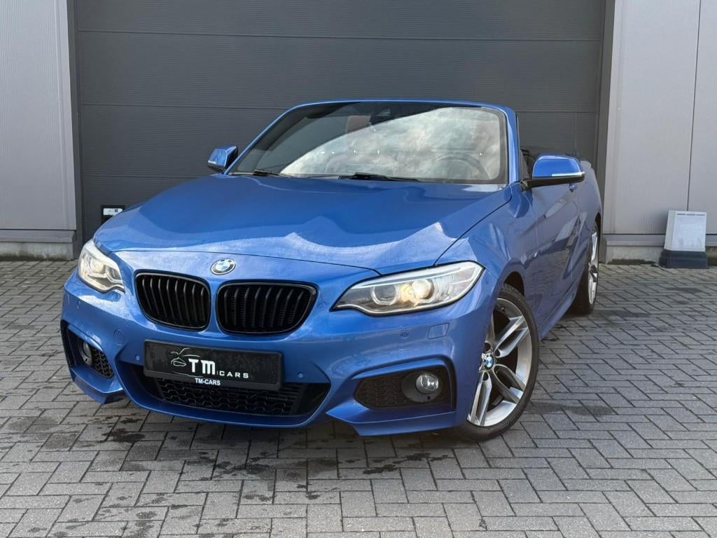 BMW 218D cabrio M-pack automaat, Autos, BMW, Euro 6, Entreprise, Cabriolet, Carnet d'entretien