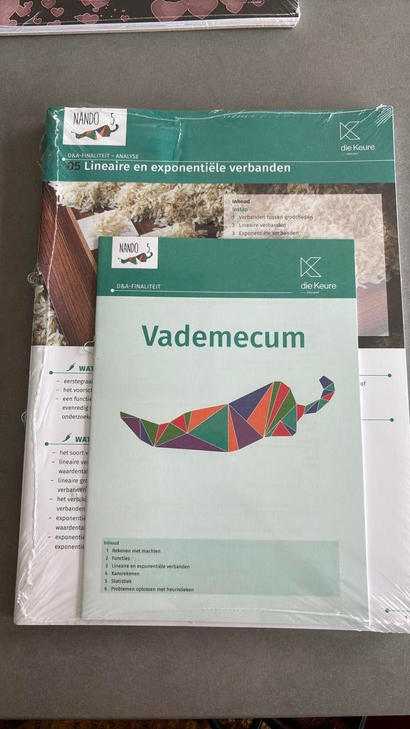 Nando 5 - set modules deel 2, Ophalen of Verzenden, Zo goed als nieuw