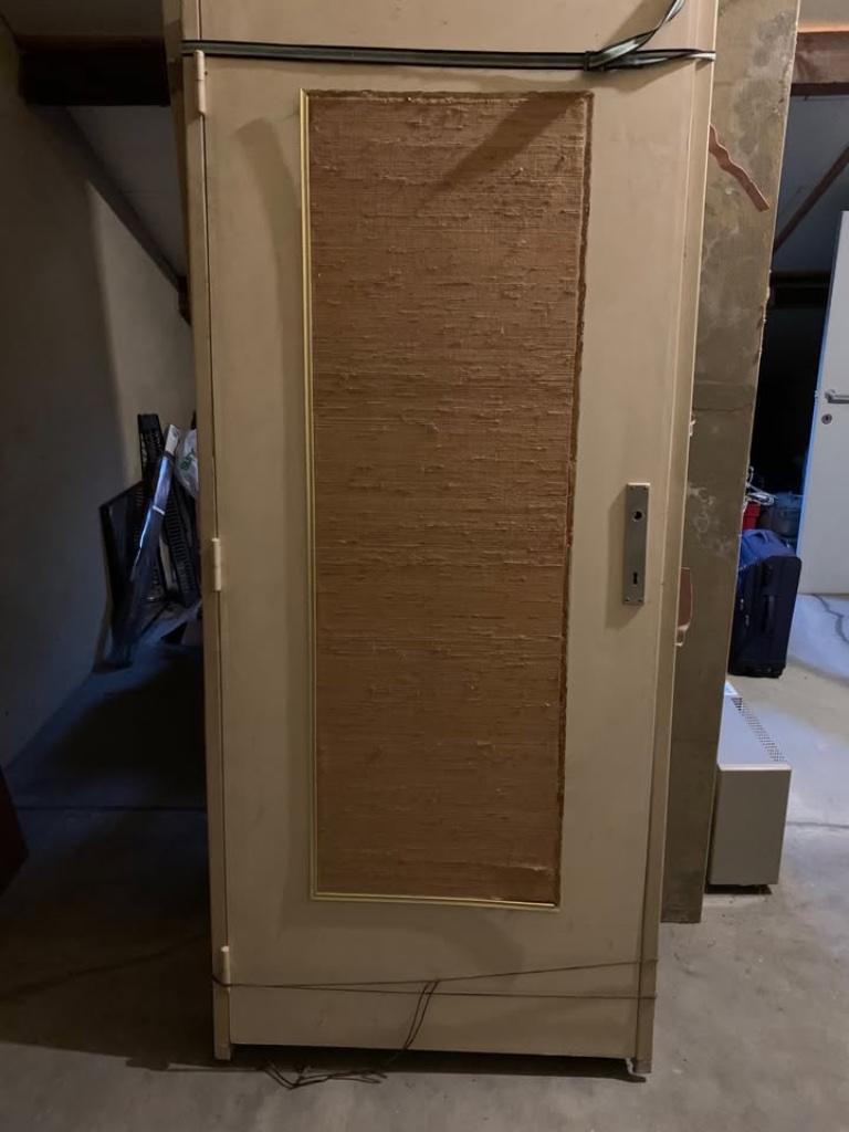 PORTE INTERIEUR BOIS AVEC CHAMBRANLE ACIER, 75 à 150 cm, Chambranle de porte, Enlèvement, Utilisé