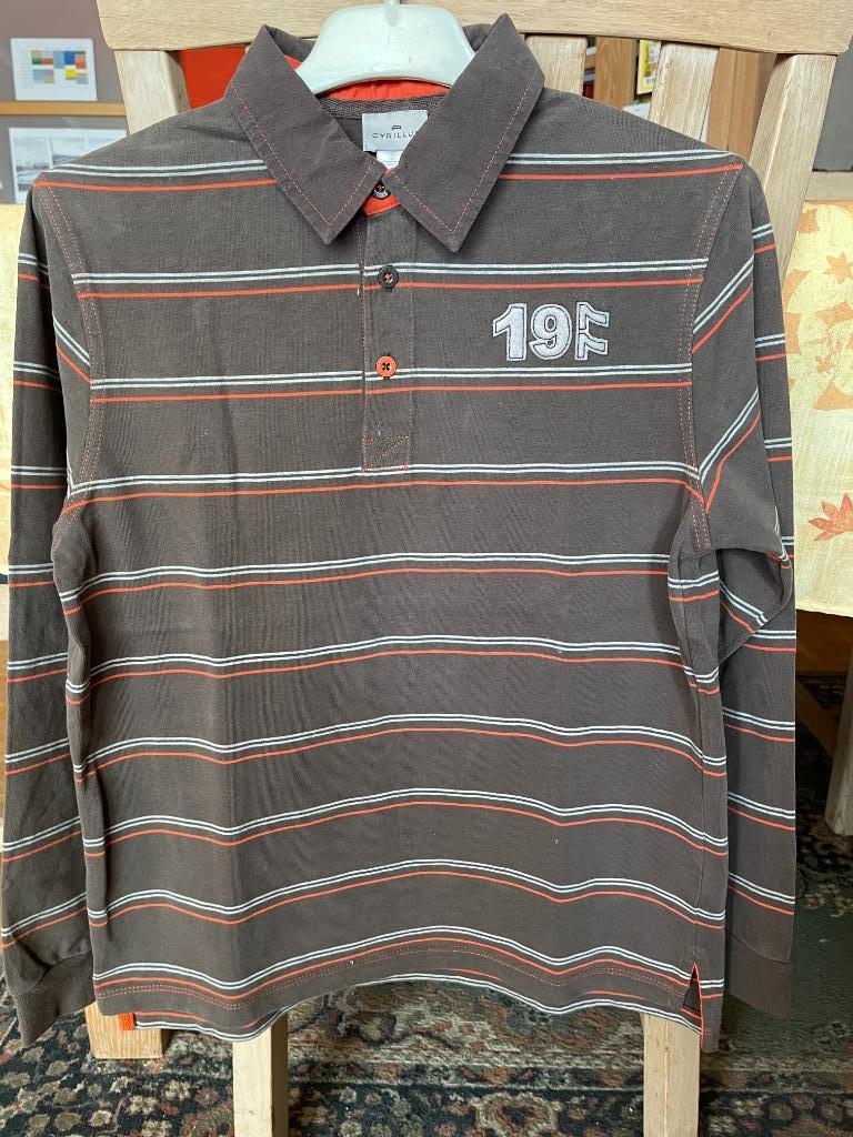Rugby shirt Cyrillus 12 ans, Enfants & Bébés, Garçon, Chemise ou À manches longues, CYRILLUS, Comme neuf