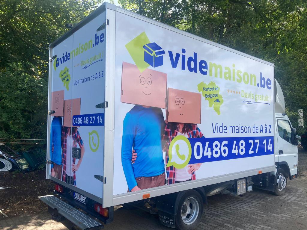 Vide-Maison & Débarras en Belgique | Devis gratuit