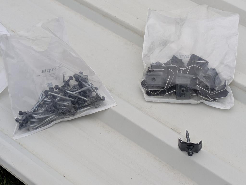 "NIEUWE"schroeven dak profiel, Enlèvement, Neuf