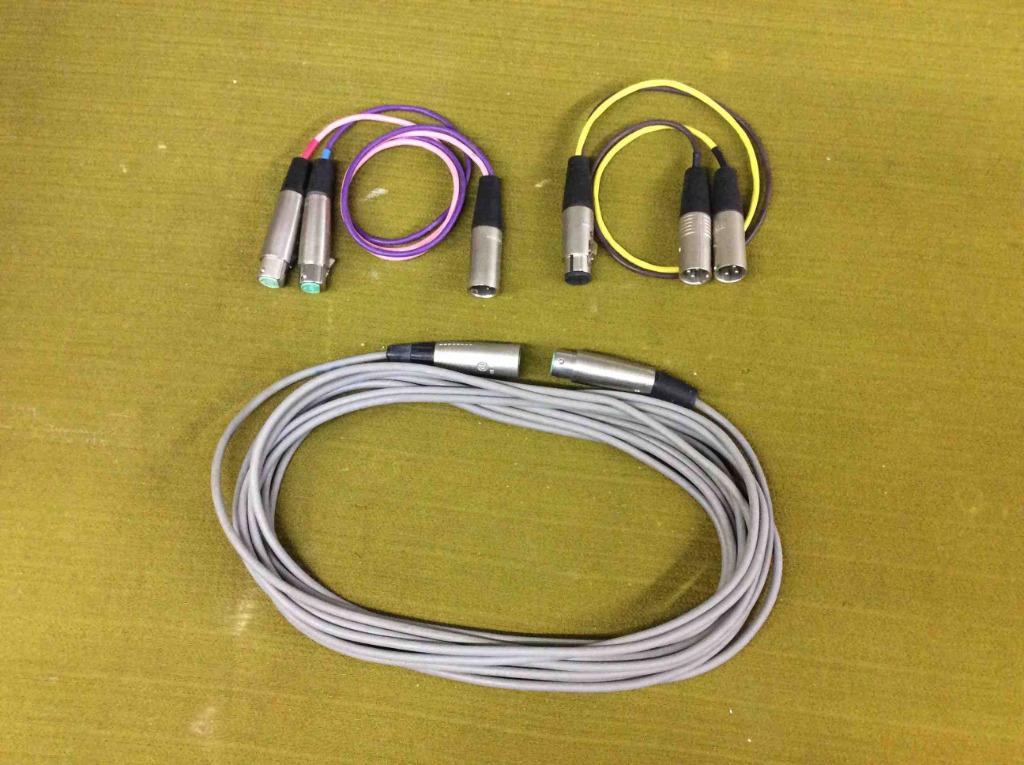 Stereo XLR-kabelset, Muziek en Instrumenten, Kabels en Stekkers, Zo goed als nieuw, Microfoon, Ophalen of Verzenden