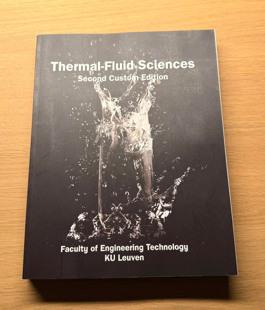 Thermal Fluid Sciences Custom edition, Boeken, Ophalen, Nieuw, Natuurwetenschap