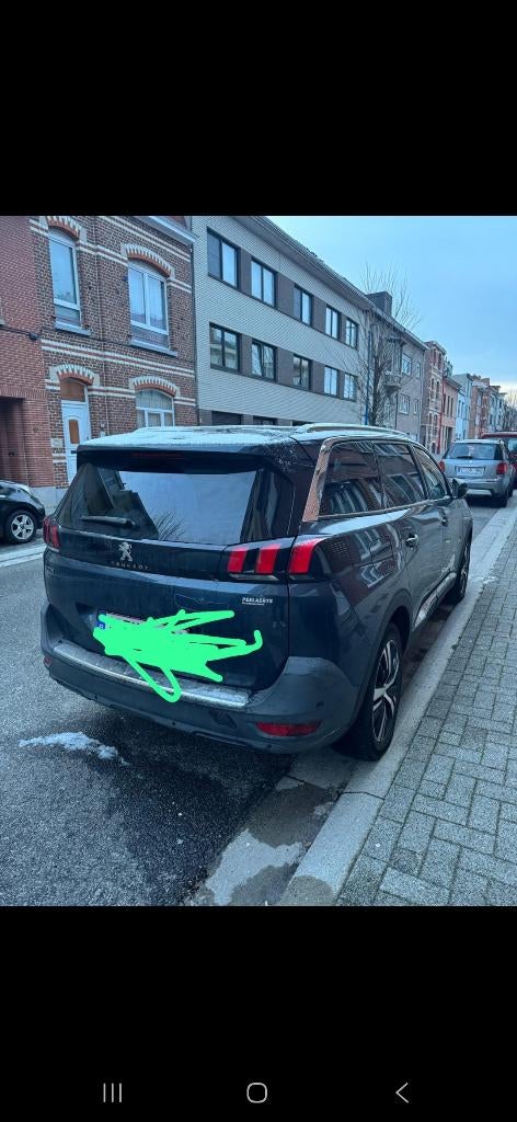 À vendre Peugeot 5008, Achat, 7 places, Noir, 5 portes