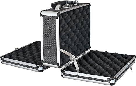 Aluminium Wapenkoffer voor 2 Pistolen | GRATIS LEVERING, Sport en Fitness, Schietsport-accessoires, Nieuw, Verzenden