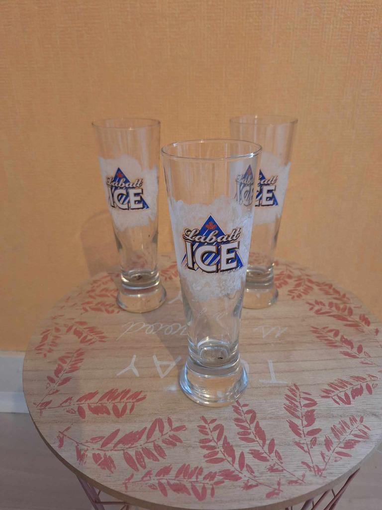 Verre Ice Labatt, Collections, Enlèvement, Comme neuf, Autres types