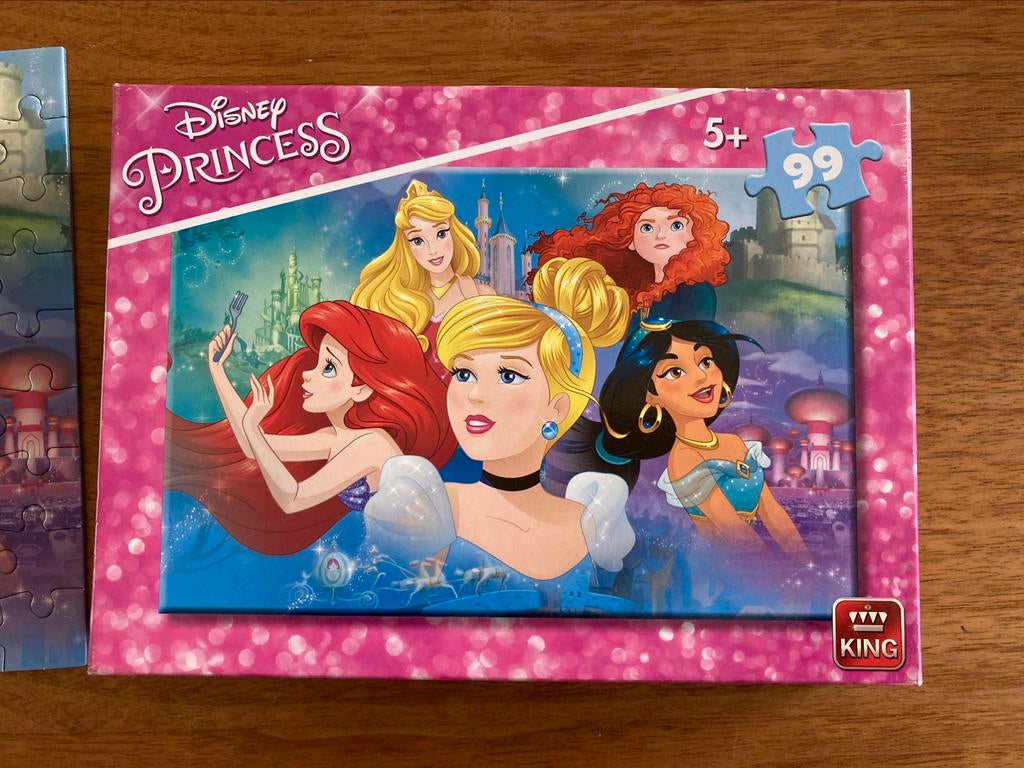 Puzzel Disney Princess 99stuks, Ophalen of Verzenden, Zo goed als nieuw