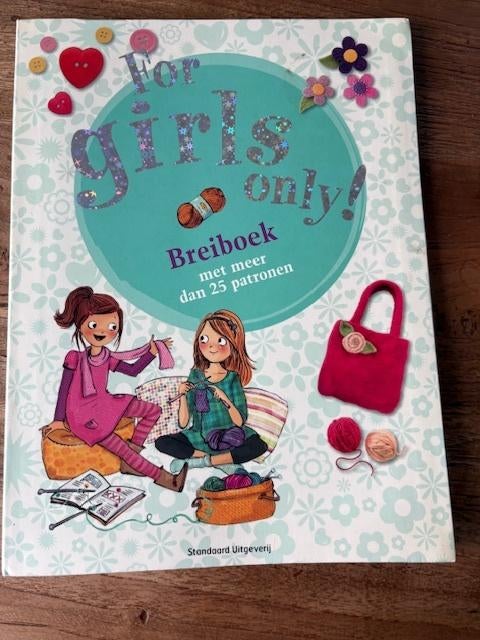 Livre de tricot pour filles uniquement, Enlèvement ou Envoi, Comme neuf