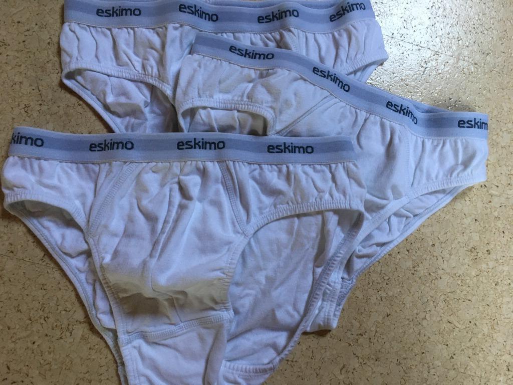3 slips eskimo, Kleding | Heren, Ophalen of Verzenden, Wit, Eskimo, Slip