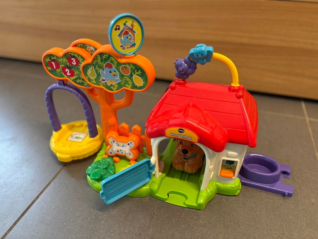Zoef zoef dieren, Vtech, hondenhok, Enlèvement, Utilisé