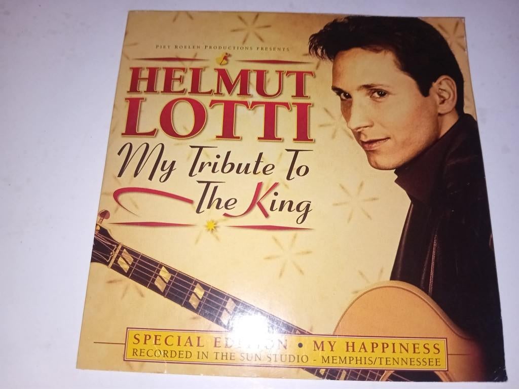 cd singel helmut lotti my tribute to the king, Ophalen of Verzenden, Zo goed als nieuw