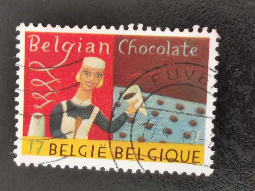 Belgie 1999 - Belgische chocolade, Postzegels en Munten, Ophalen of Verzenden, Gestempeld