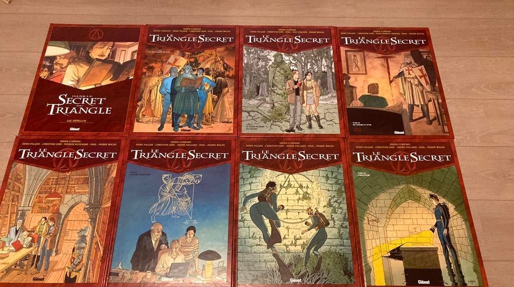 Le Triangle du Secret Nr 1 à 7 + Dans le secret du triangle, Livres, BD, Plusieurs BD, Enlèvement, Comme neuf