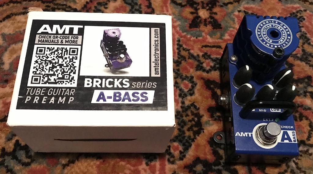 AMT A-Bass basgitaar buizen voorversterker, Ophalen of Verzenden, Zo goed als nieuw, Volume