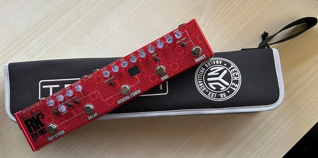 Tech 21 RK5 v3 Richie Kotzen Fly Rig, Muziek en Instrumenten, Effecten, Zo goed als nieuw, Multi-effect, Ophalen of Verzenden