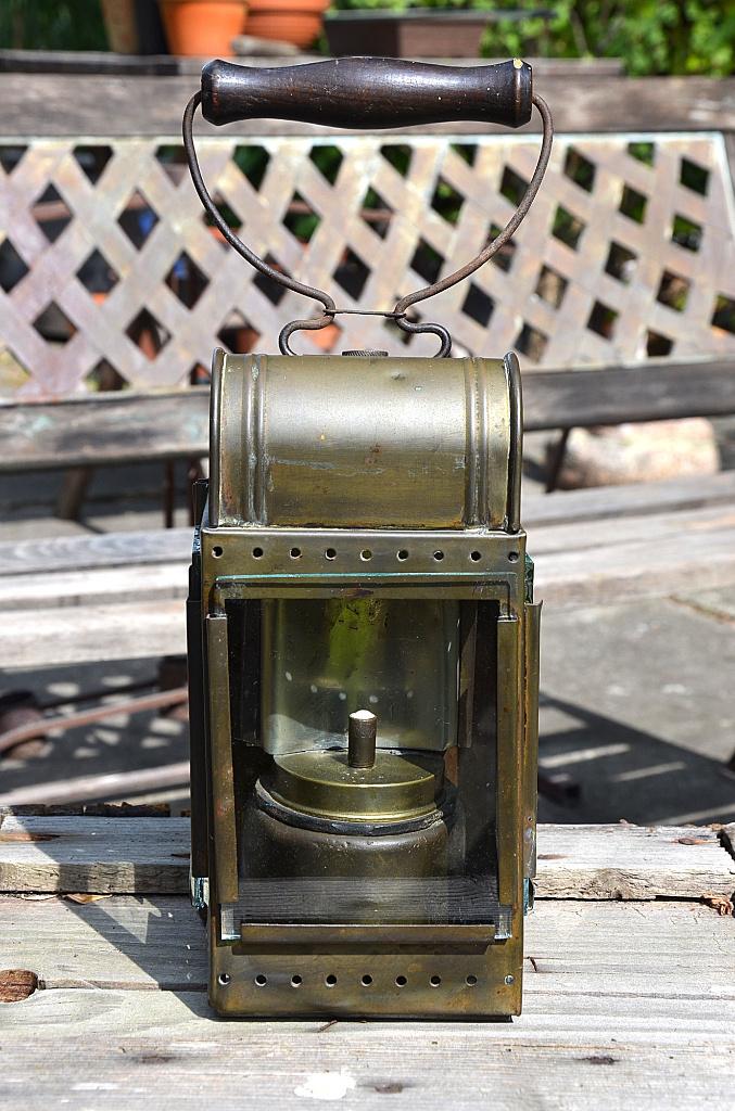 Carbidlamp spoorweglamp seinlamp bunkerlamp, Verzenden, Trein, Overige typen