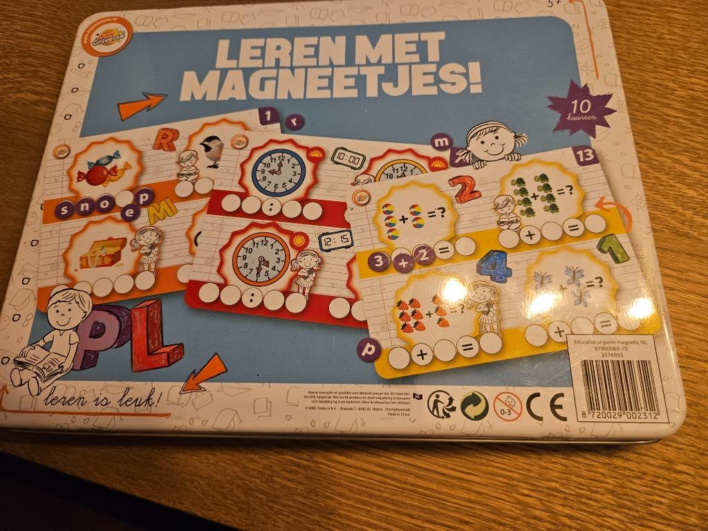 Leren met magneten, Kinderen en Baby's, Speelgoed | Educatief en Creatief, Ophalen, Zo goed als nieuw, Taal en Lezen