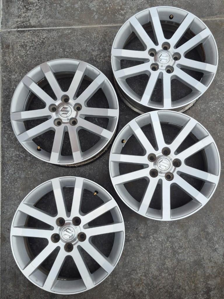4 très belles jantes Suzuki, 17 pouces, 5x114,3, Enlèvement, 17 pouces, Jante(s), Autre