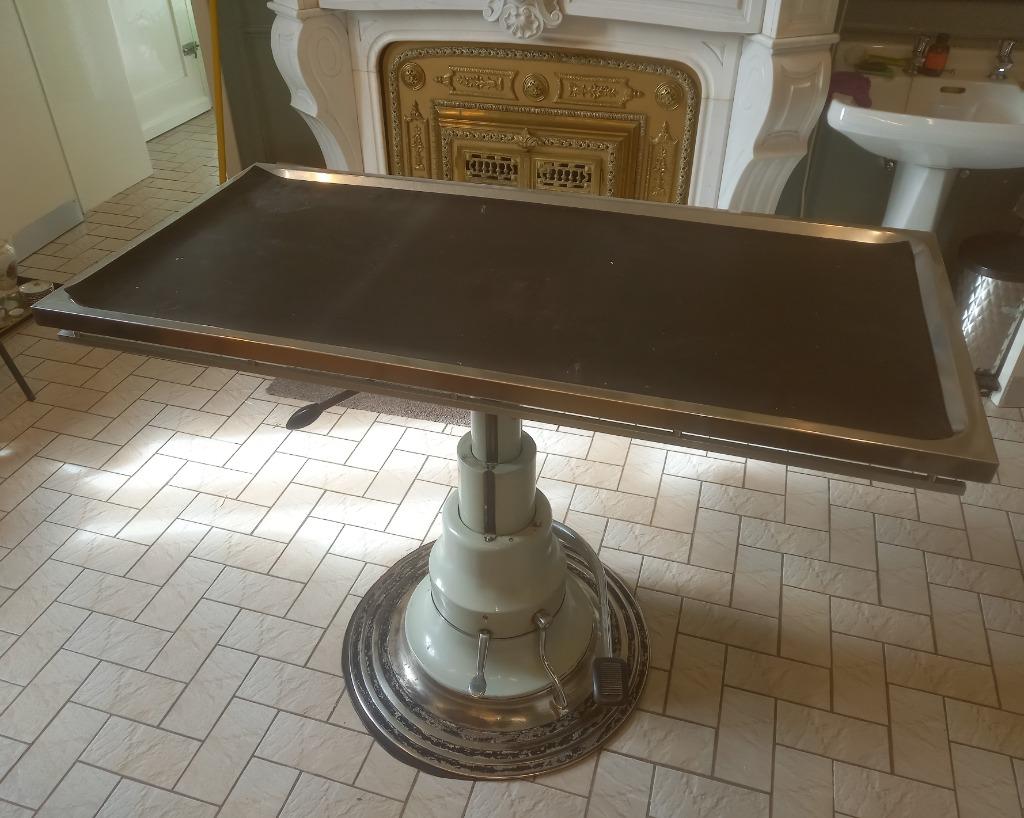 Table médicale (vétérinaire), Enlèvement