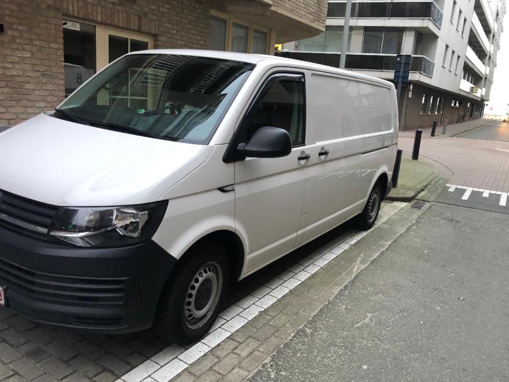 VW T6 transporter 2017 L2 H1 Automaat dubbele schuifdeur, 4 cilinders, Wit, USB, Diesel